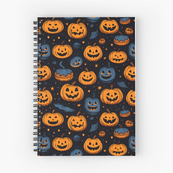 Aperçu de l'œuvre modèle de citrouille d'Halloween créée et vendue par PrintablePalace.
