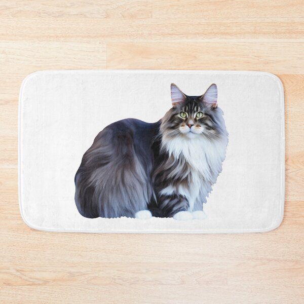 Item preview, A Big Fluffy Cat designed and sold by oksbprint.