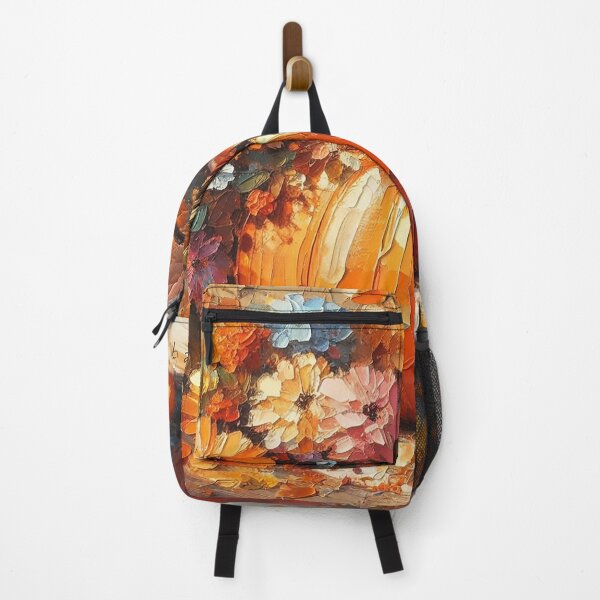 Item preview, Pumpkin with Flowers designed and sold by roxanegabriel.