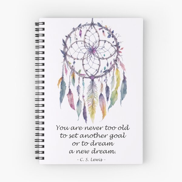 Item preview, C. S. Lewis, You are never too old to set another goal or to dreams a new dream.  designed and sold by SacredSoulCraft.