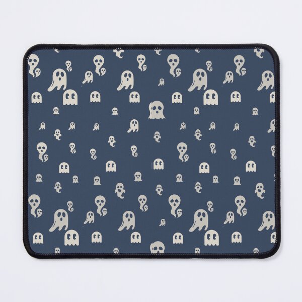 Item preview, Friendly Ghosts: Halloween Playful Pattern Navy Blue designed and sold by ara-designs.