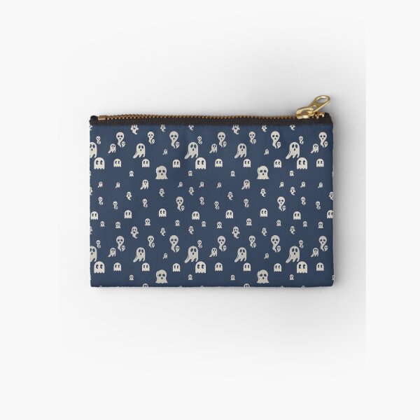 Item preview, Friendly Ghosts: Halloween Playful Pattern Navy Blue designed and sold by ara-designs.