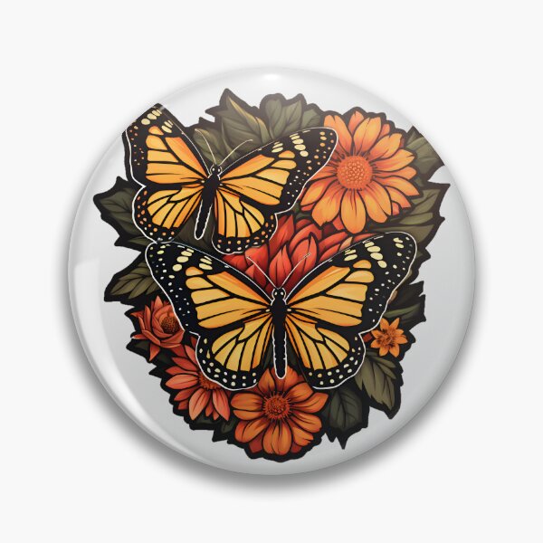 Item preview, Dia de los Muertos Mariposas - Earthy Tones and Soft Pastels designed and sold by InkedBeasts.
