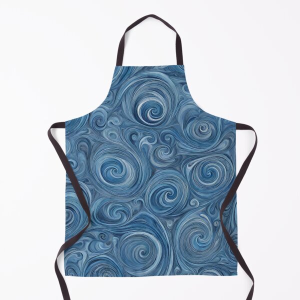 Item preview, Magical Blue Whirls designed and sold by Monkeyshab.