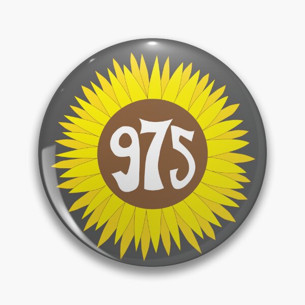 Item preview, Hand Drawn Missouri Sunflower 975 Area Code designed and sold by itsrturn.