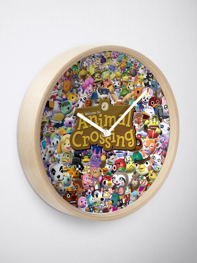 Alternate view of Animal Crossing 2 Clock