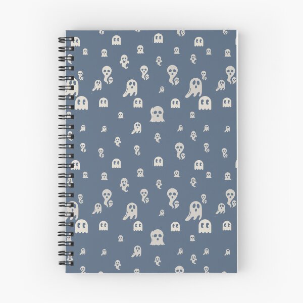 Item preview, Friendly Ghosts: Halloween Playful Pattern Blue designed and sold by ara-designs.