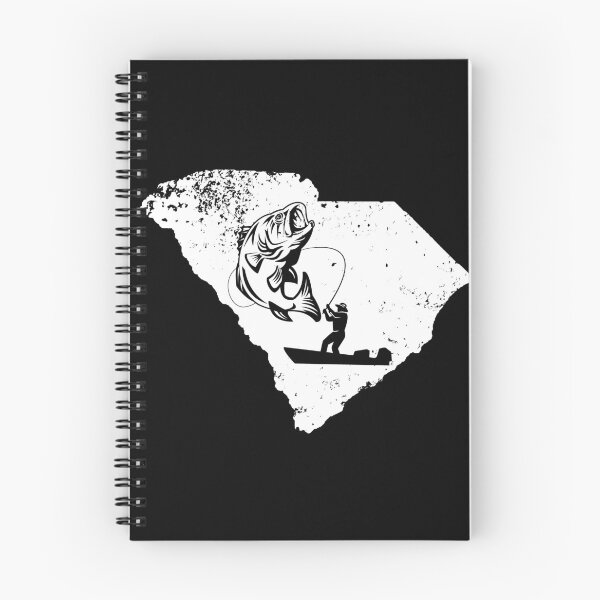 Item preview, South Carolina Fishing Shirt Love Lake or River Distressed Gear designed and sold by DynamicDesign.