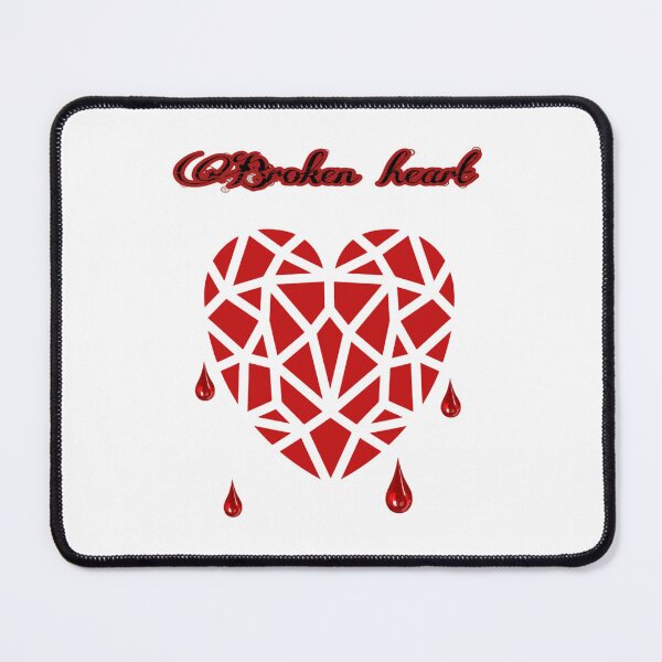 Item preview, Broken heart designed and sold by DadaVa.