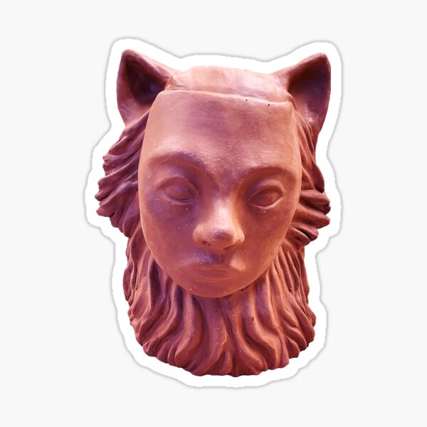 Item preview, wolfhead designed and sold by hawktail-art.
