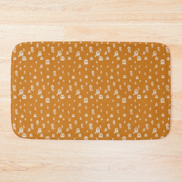 Item preview, Friendly Ghosts: Halloween Playful Pattern Orange designed and sold by ara-designs.
