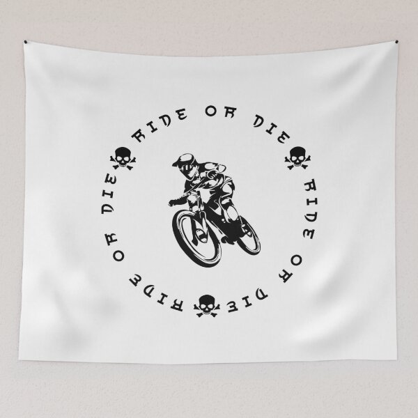 Item preview, Calavera y bicicleta designed and sold by DeDiosShop.