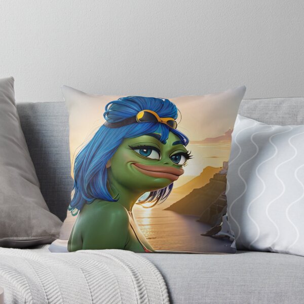Item preview, Pepe girlfriend in Santorini designed and sold by Pepooteric.