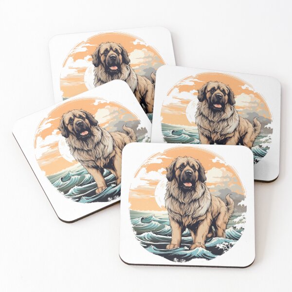 Item preview, Leonberger dogs love the water and the sea designed and sold by WallyPink.