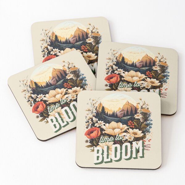 Item preview, Time to bloom flower design. designed and sold by The People’s Punchline.