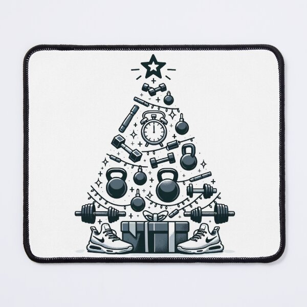 Item preview, Gym Christmas designed and sold by ZbigArt.
