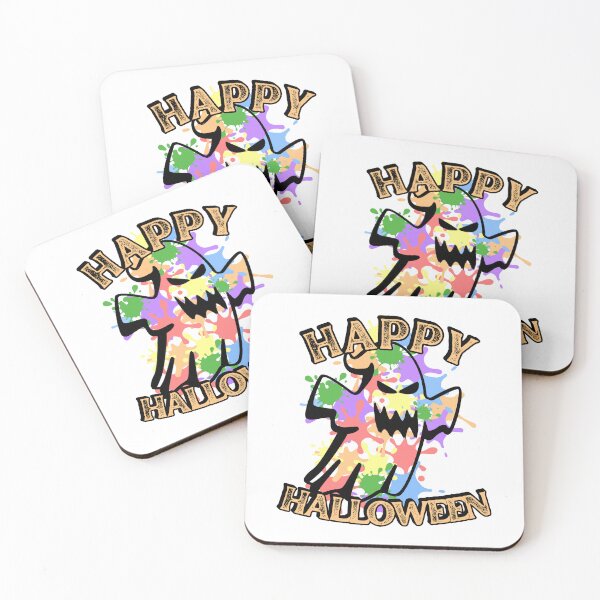 Item preview, "Happy Halloween" Rainbow Color Splash Ghost designed and sold by PlusInfinitee.