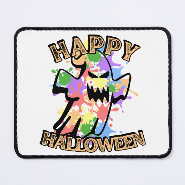 Item preview, "Happy Halloween" Rainbow Color Splash Ghost designed and sold by PlusInfinitee.