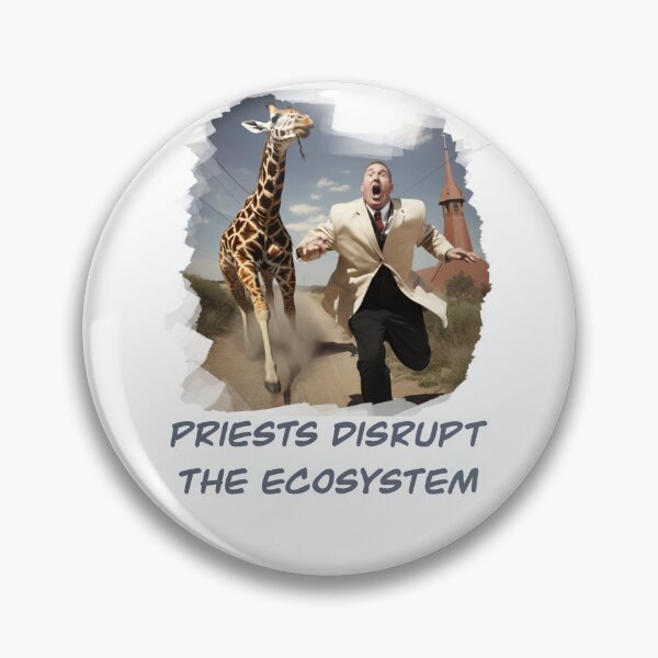 Item preview, Priests Disrupt The Ecosystem designed and sold by ThePooj.