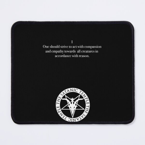 Item preview, Tenet 1 of The Satanic Temple designed and sold by Bambi0102.