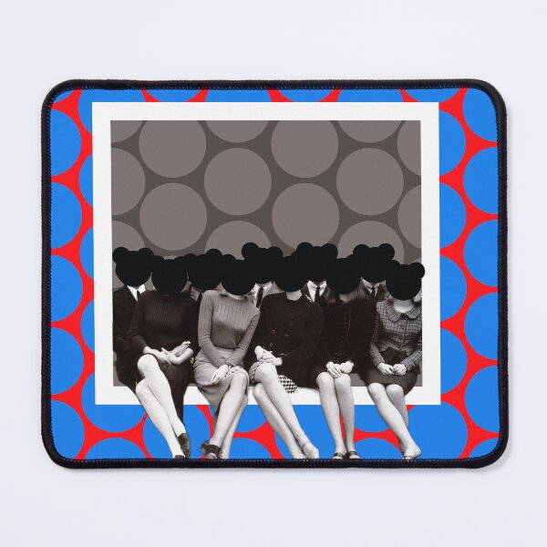 Item preview, Pop Art collage girls with mickey heads designed and sold by Wiidoo.