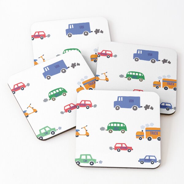 Item preview, COLORFUL VEHICLES STICKERS designed and sold by NEWGARDEN STUDIO.