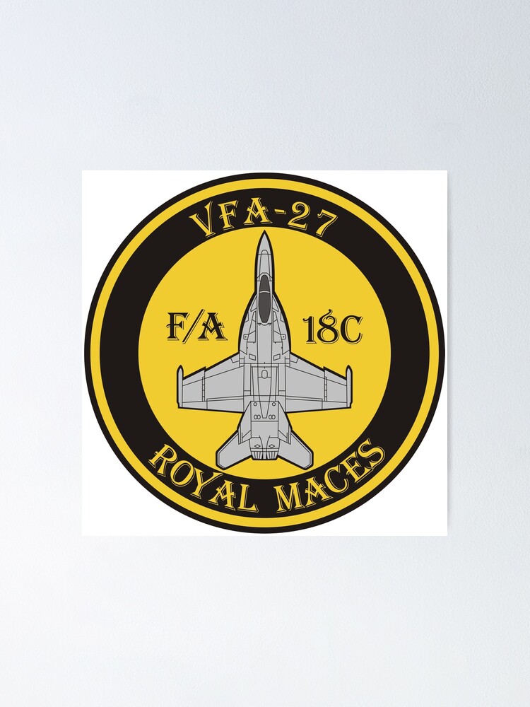 F/A-18 VFA-27 Royal Maces | Poster