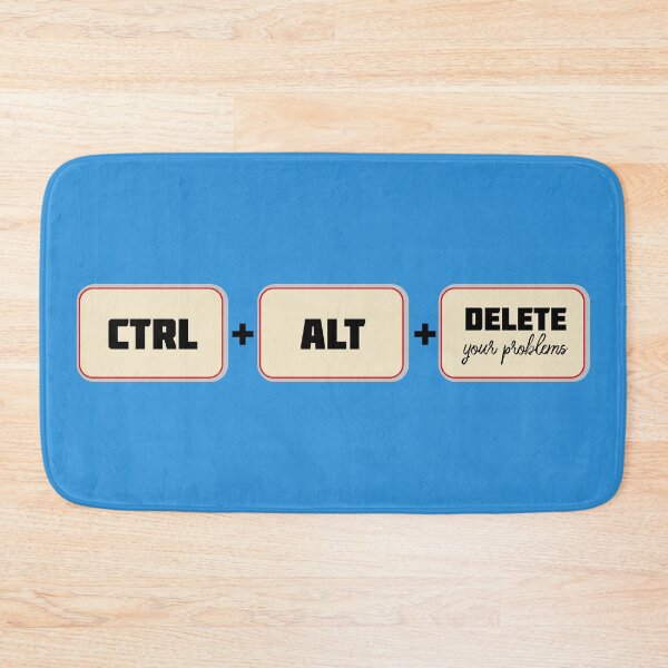 Item preview, Ctrl+Alt+Delete your problems. Motivation designed and sold by CatCoconut-Art.