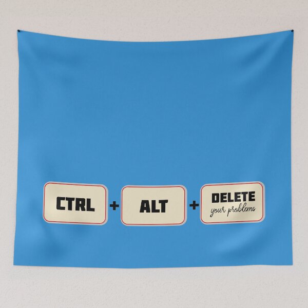 Item preview, Ctrl+Alt+Delete your problems. Motivation designed and sold by CatCoconut-Art.
