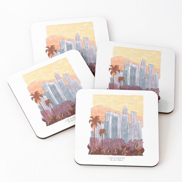 Item preview, Los Ángeles designed and sold by ReynoIllustration.