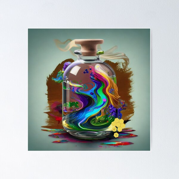 Item preview, Mystic Elixir: Kaleidoscope of Colors designed and sold by AwakenedAlchemy9.