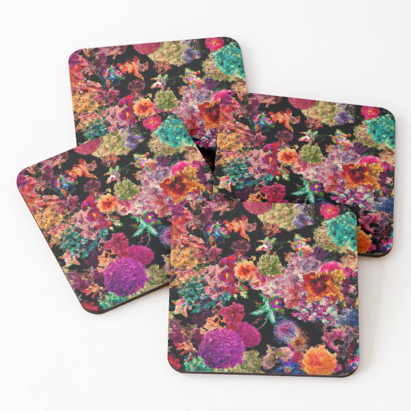 Item preview, Psychedelic painted flowers designed and sold by Appareltee.