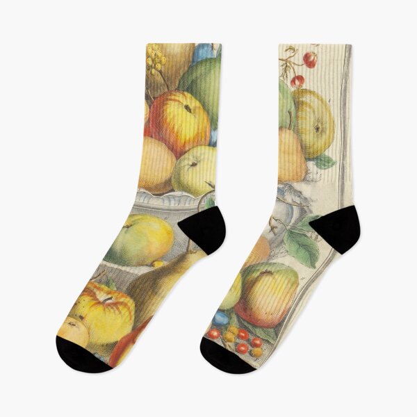 Item preview, January, from The Twelve Months of Fruits, by Robert Furber (1732) High definition designed and sold by MINDTHECHERRY.