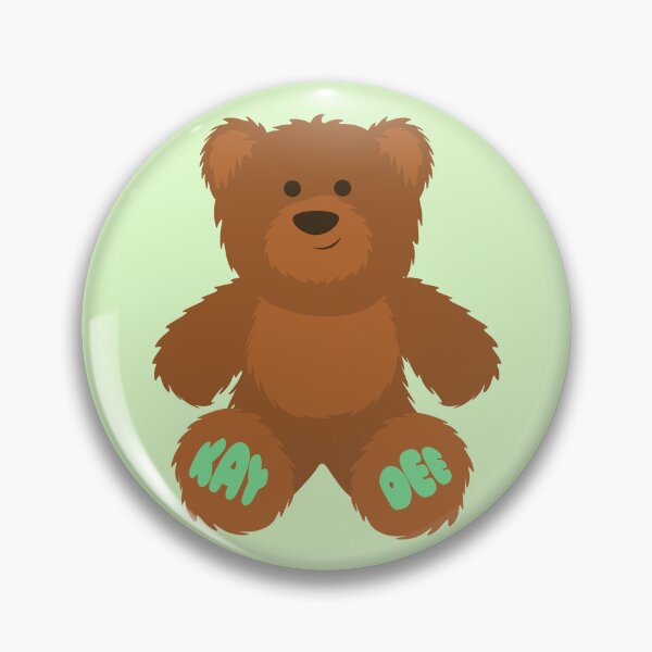 Item preview, KD Teddy designed and sold by Lil Bits Art.