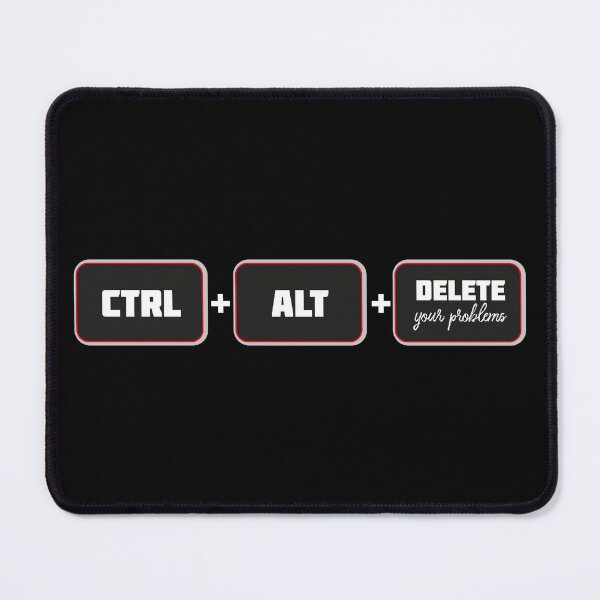 Item preview, Copy of Ctrl+Alt+Delete your problems. Motivation designed and sold by CatCoconut-Art.