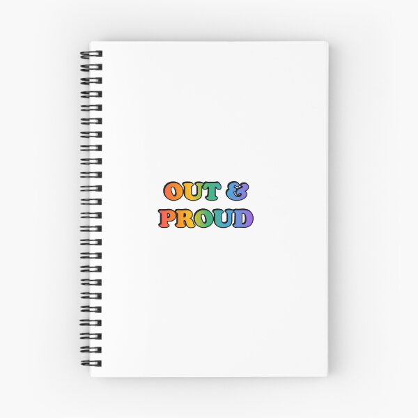 Item preview, National Coming Out Day - out and proud designed and sold by Inspirationmotivation.