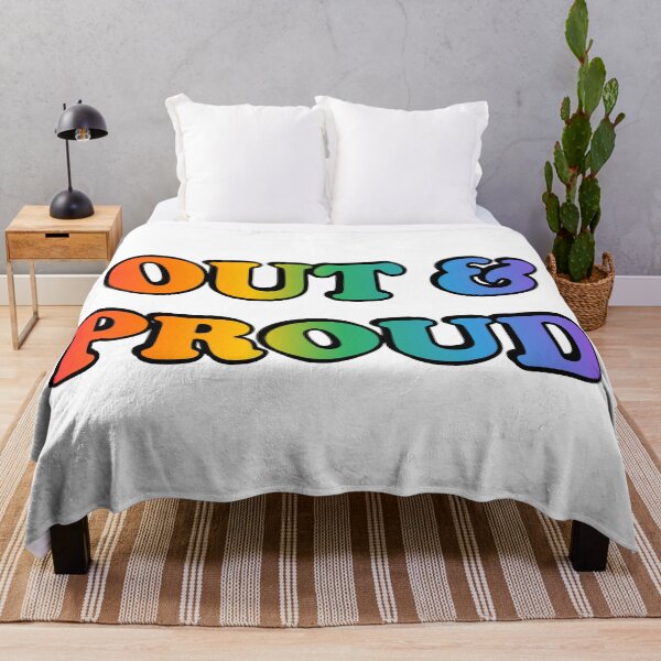 Item preview, National Coming Out Day - out and proud designed and sold by Inspirationmotivation.
