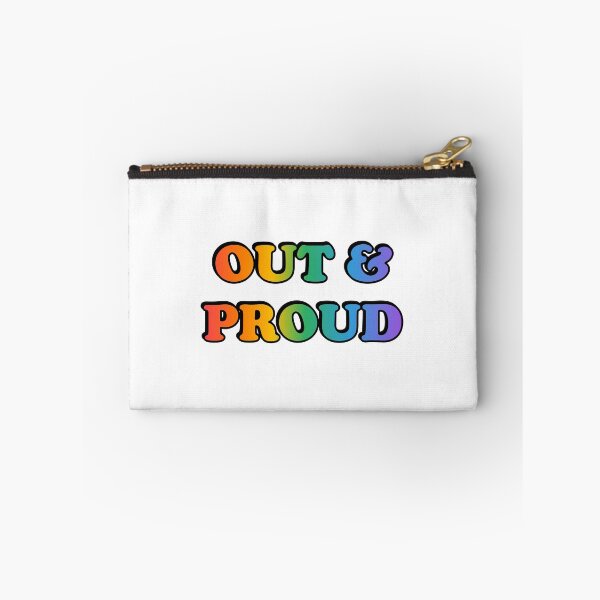 Item preview, National Coming Out Day - out and proud designed and sold by Inspirationmotivation.