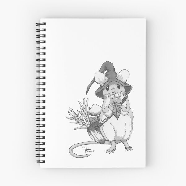 Item preview, Hardworking Lil Witchy Mouse designed and sold by Geekadee.