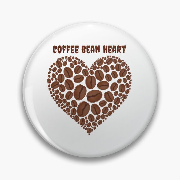 Item preview, Coffee Bean Heart designed and sold by TheCatmeow2000.