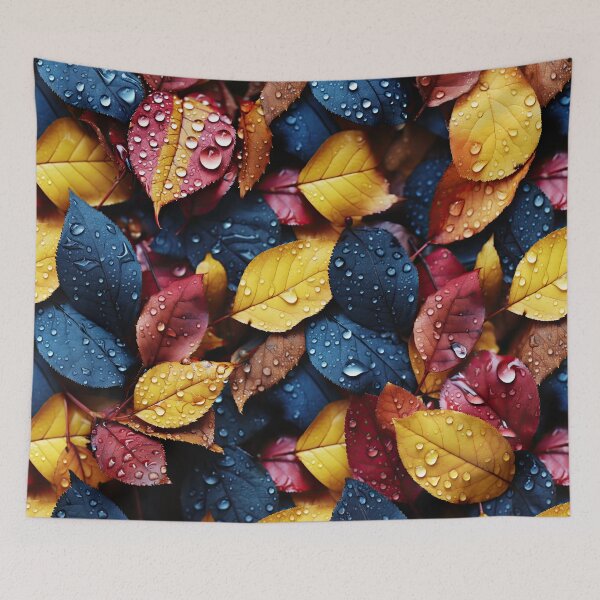 Item preview, Autumn Bed of Leaves in Morning Dew designed and sold by venomNL.