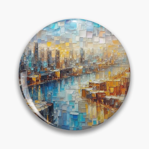 Item preview, City with River designed and sold by roxanegabriel.