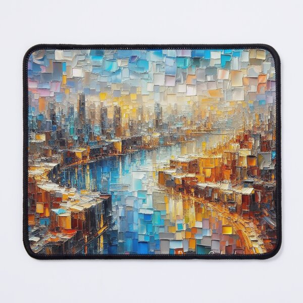 Item preview, City with River designed and sold by roxanegabriel.