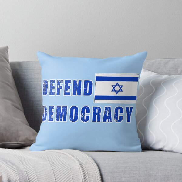 Artikelvorschau, VERTEIDIGEN SIE DIE DEMOKRATIE VERTEIDIGEN SIE ISRAEL MIT DER ISRAELISCHEN FLAGGE, DIE LEICHT VERWENDET IST entworfen und verkauft von LoveAndDefiance.
