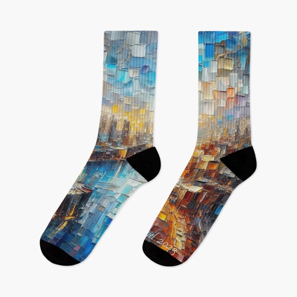 Item preview, City with River designed and sold by roxanegabriel.
