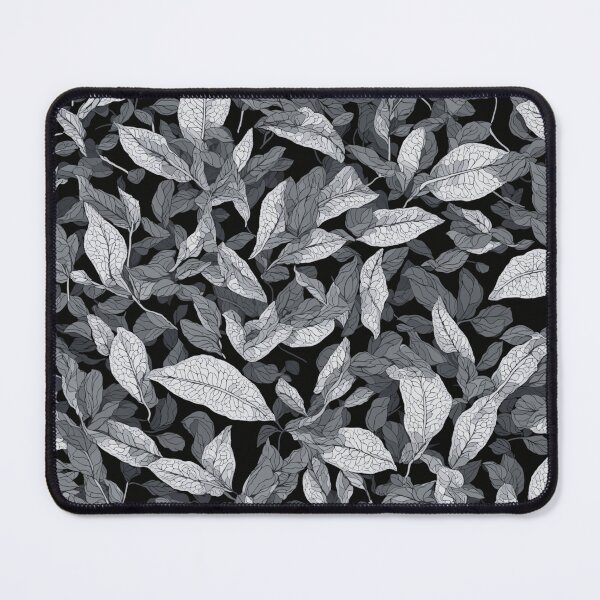 Item preview, Ayahuasca Reverie: Monochrome Leaf Harmony designed and sold by cornelius403.