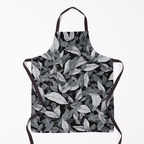 Item preview, Ayahuasca Reverie: Monochrome Leaf Harmony designed and sold by cornelius403.