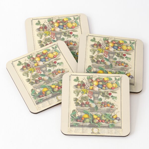 Item preview, June, from The Twelve Months of Fruits, by Robert Furber (1732) High definition designed and sold by MINDTHECHERRY.