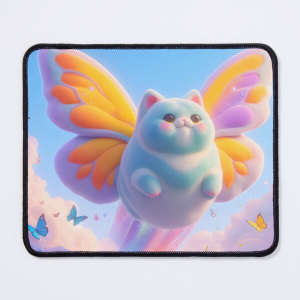 Item preview, butterfly-cat in fairy tale land designed and sold by Animal-artworld.