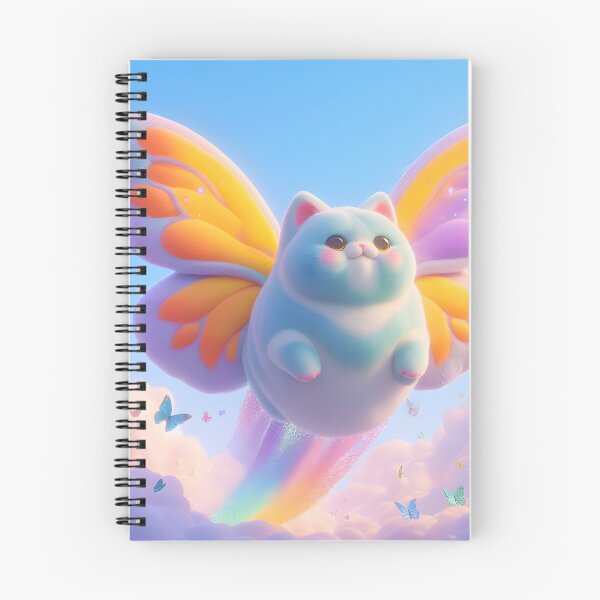 Item preview, butterfly-cat in fairy tale land designed and sold by Animal-artworld.